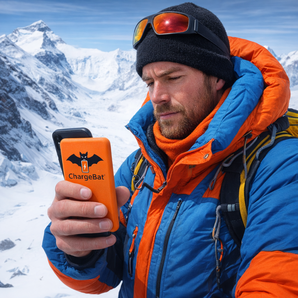 Create an image of a everest climber (no oxygen ma